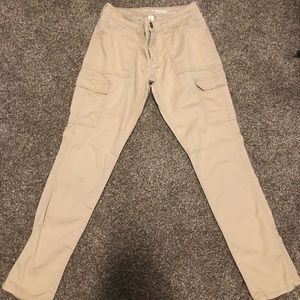 Skinny Cargo Khakis NEVER WORN